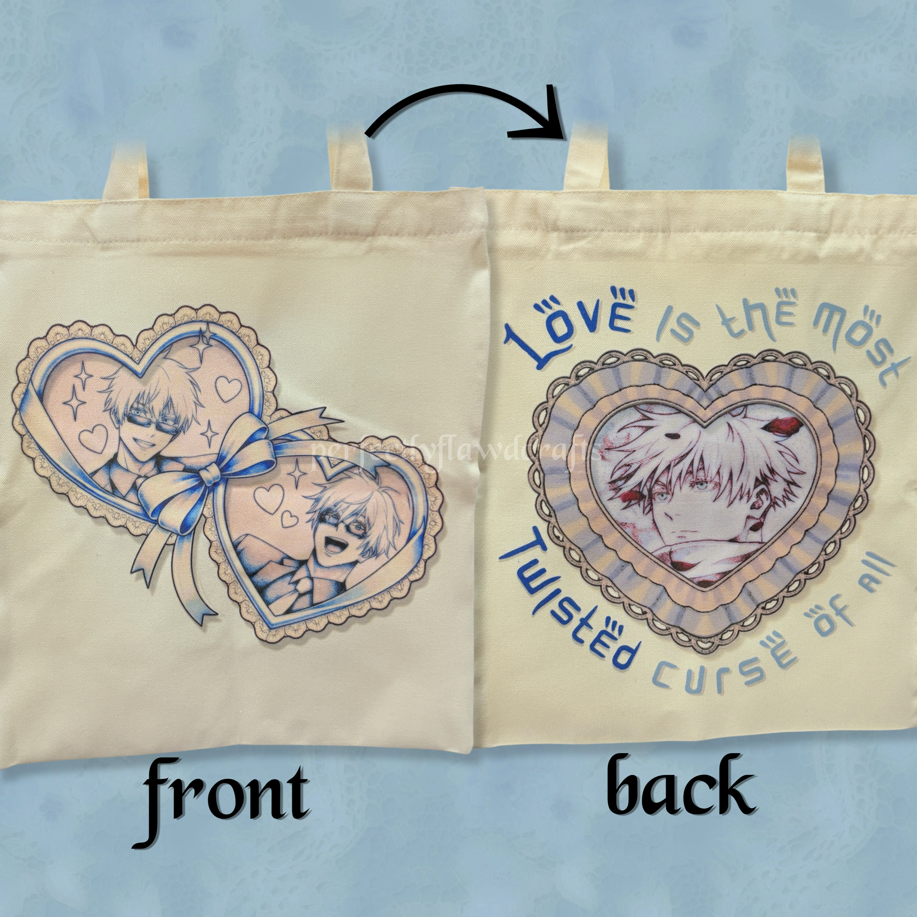 strongest sorcerer of today sublimated tote bag