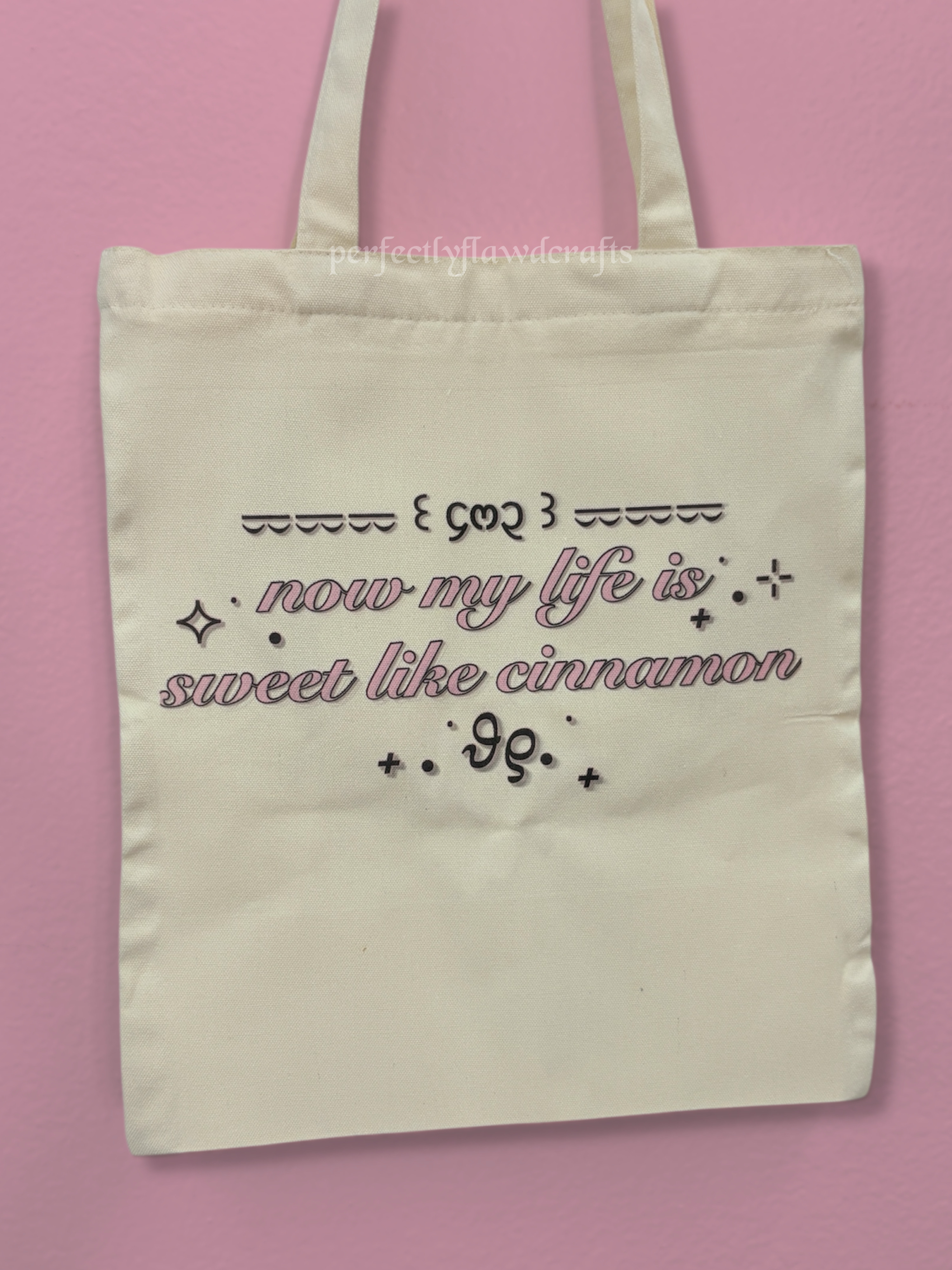 sparkle jump rope queen sublimated tote bag