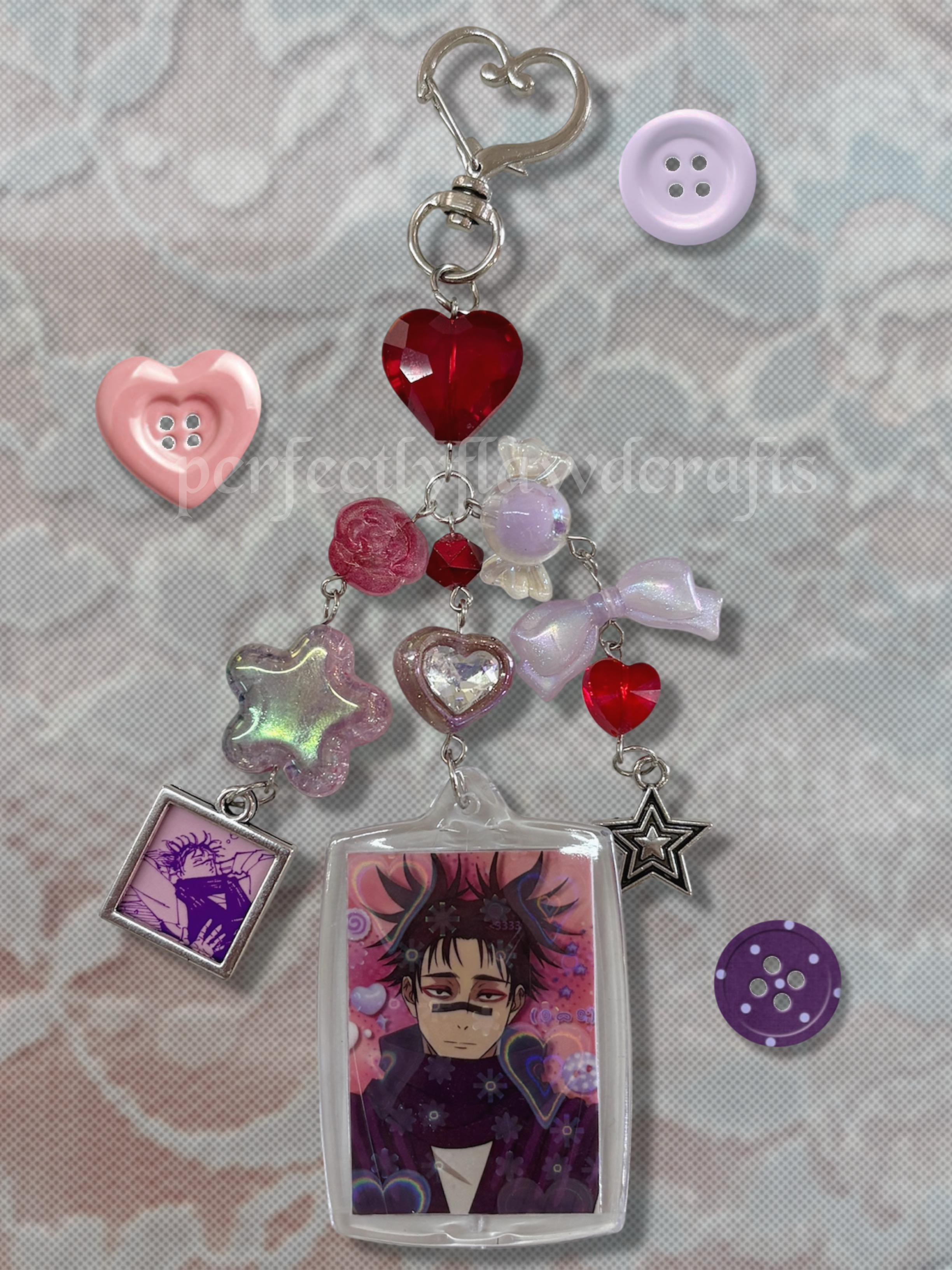 sorcerer anime keychains
