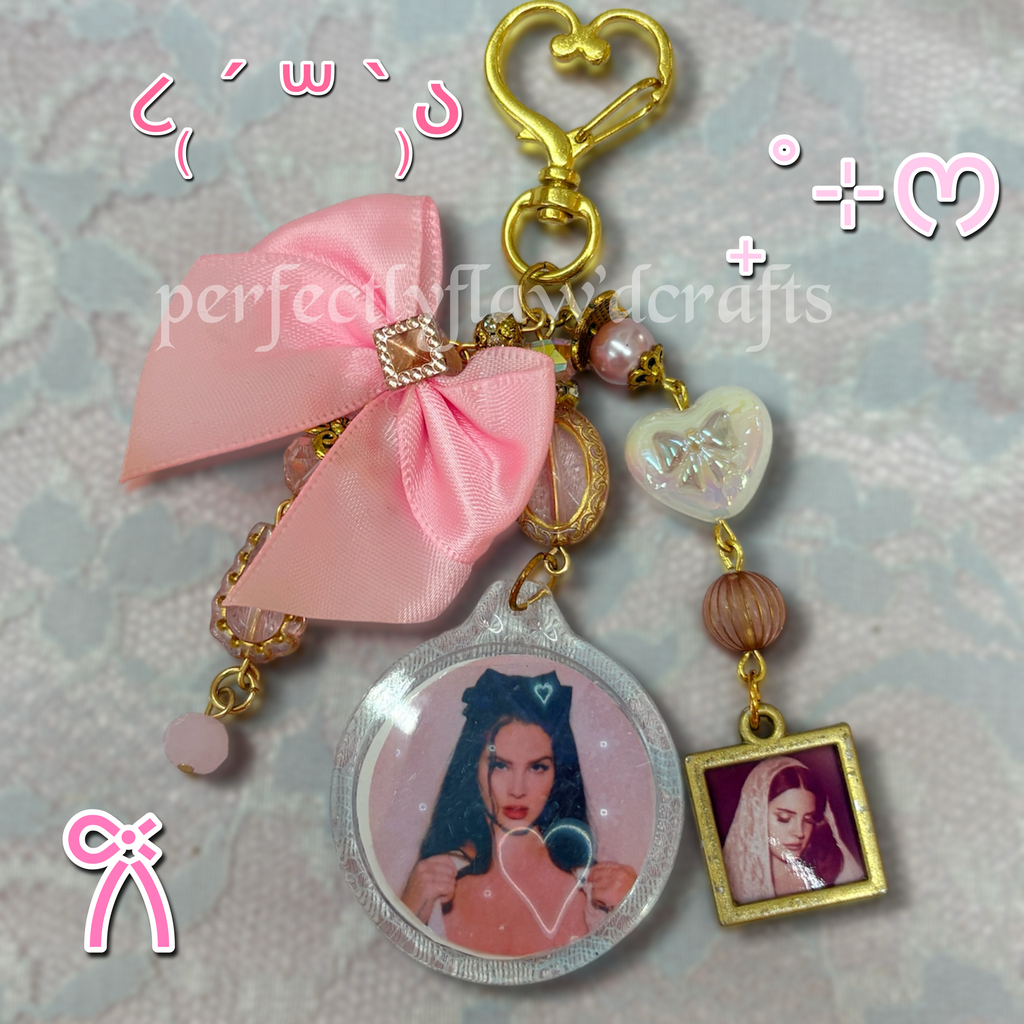 female singer keychains