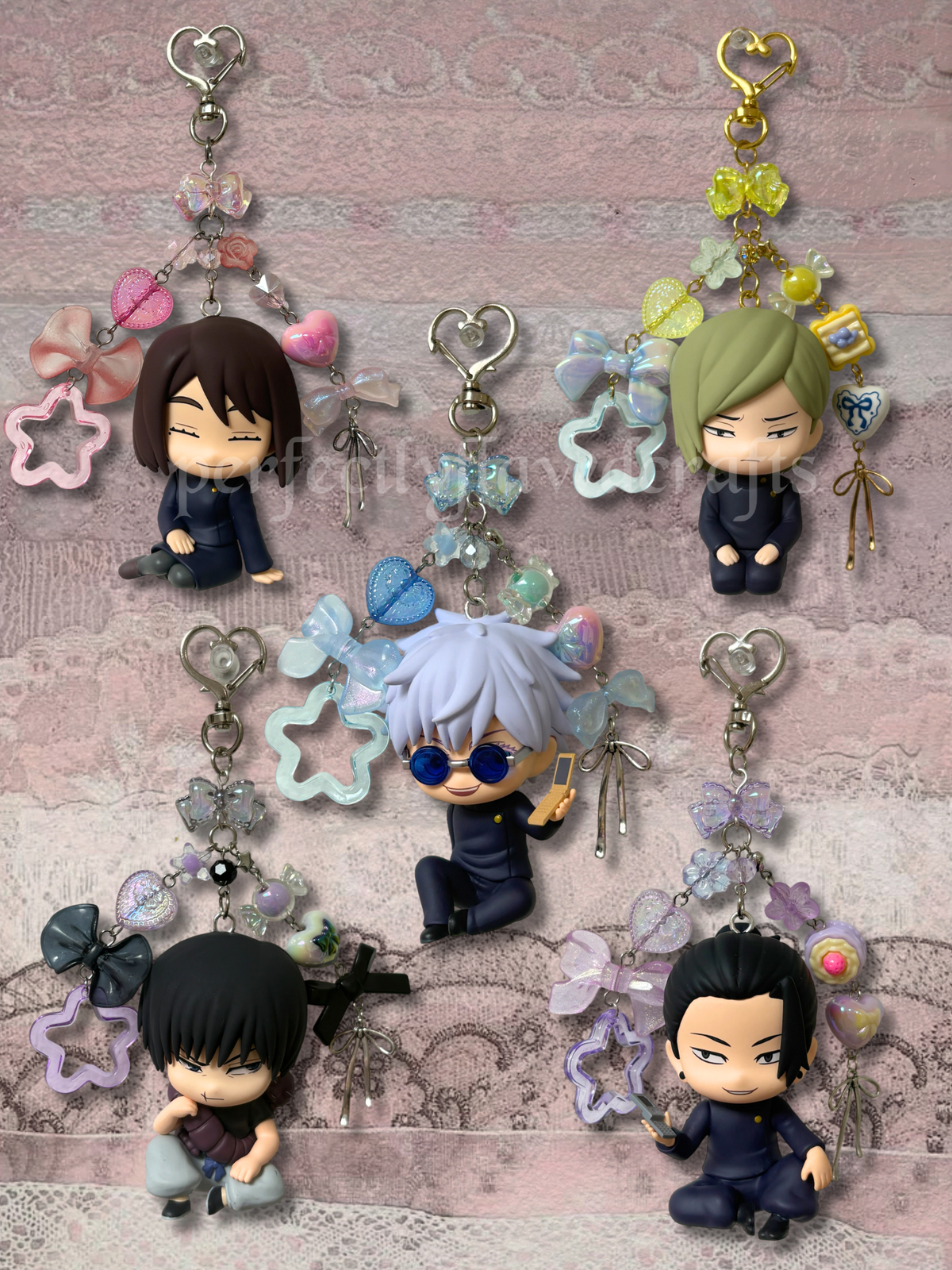 sorcerer figure keychains