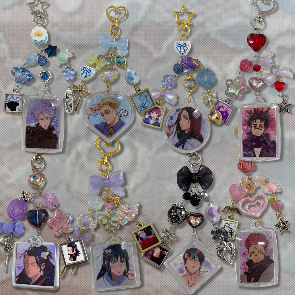 sorcerer anime keychains