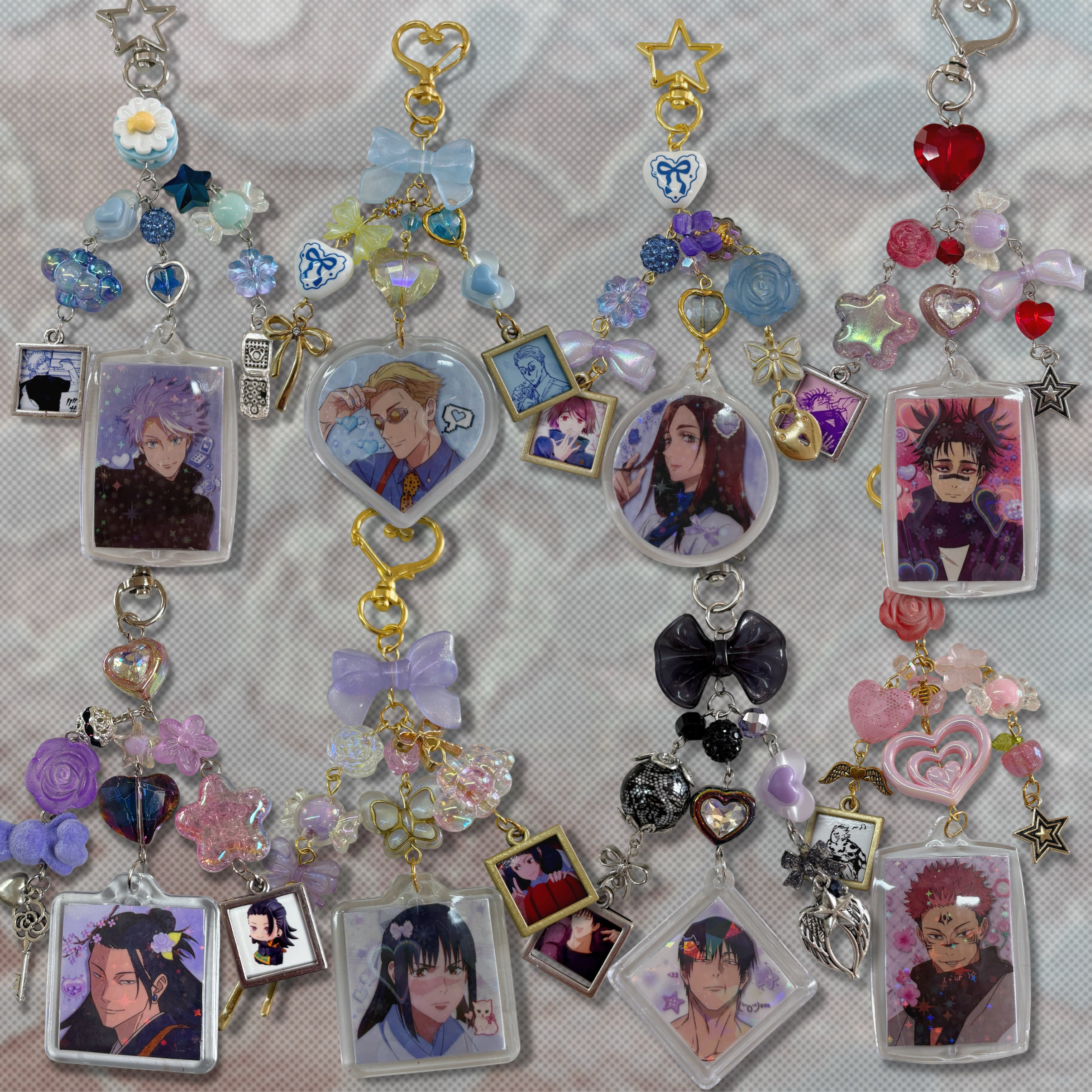 sorcerer anime keychains