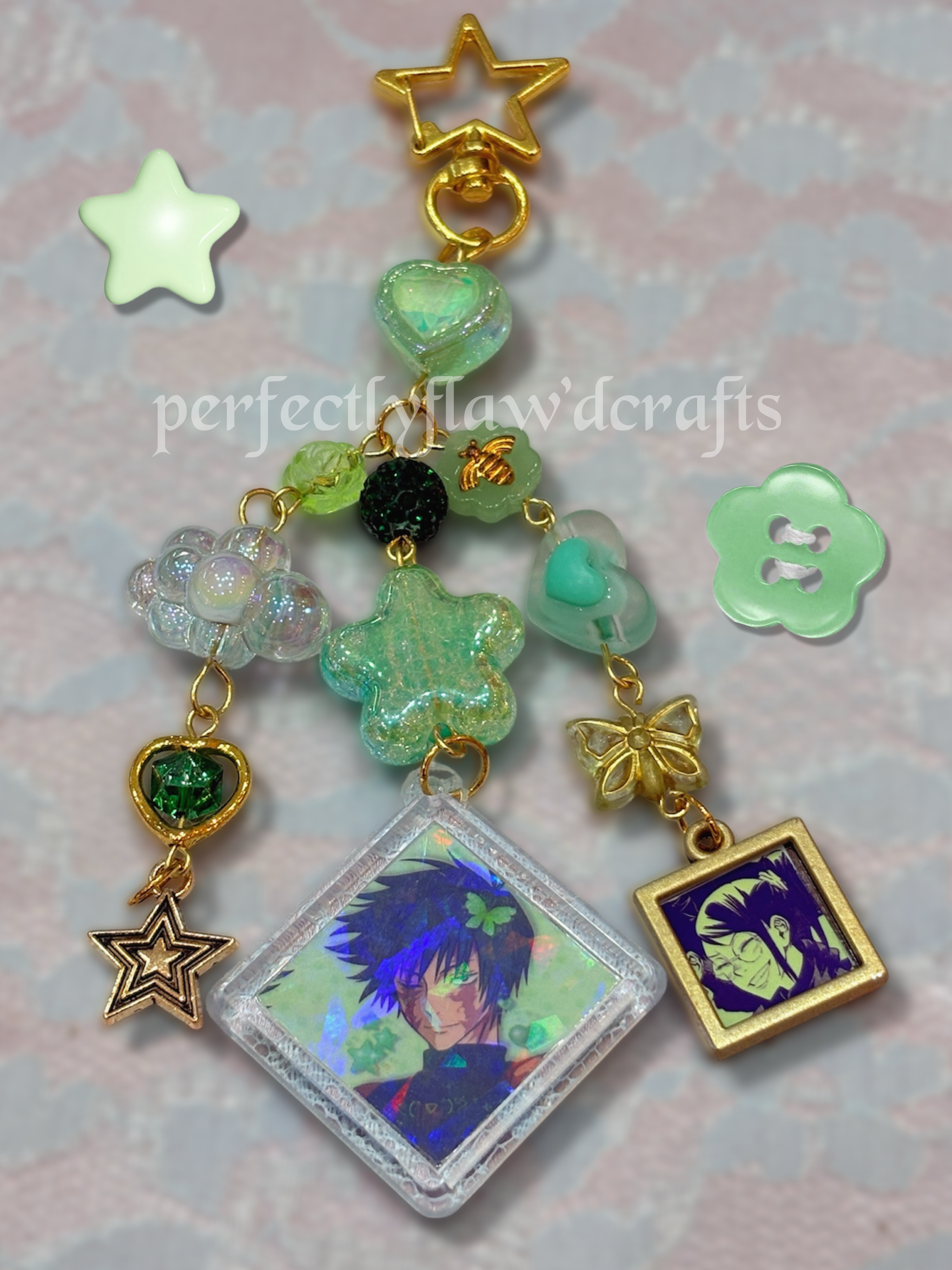 student sorcerer anime keychains