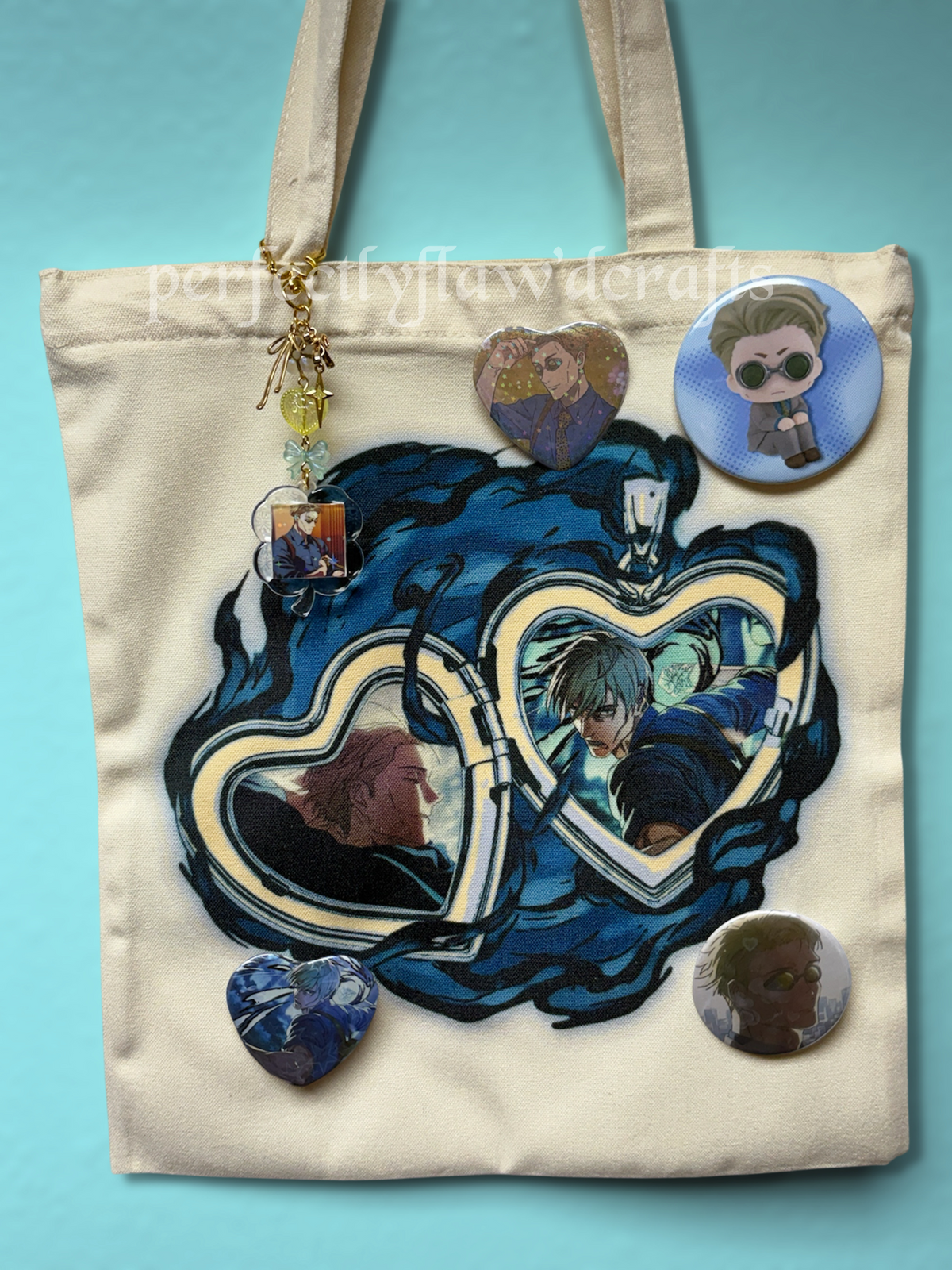 salaryman sorcerer sublimated tote bag