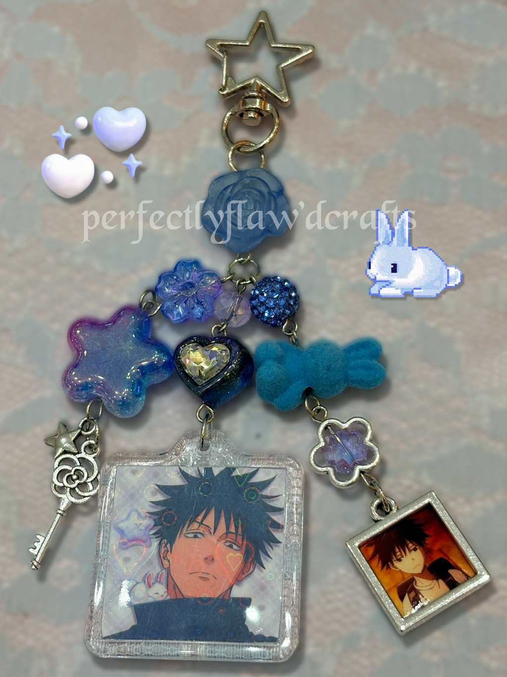 student sorcerer anime keychains