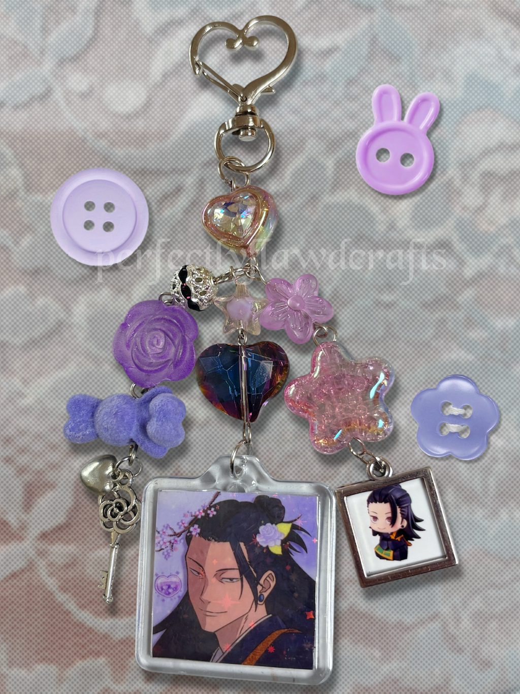 sorcerer anime keychains