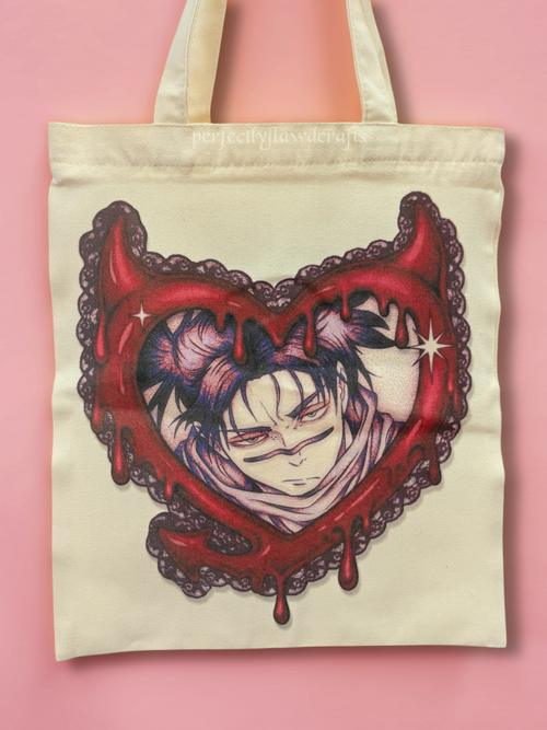 blood manipulation sublimated tote bag