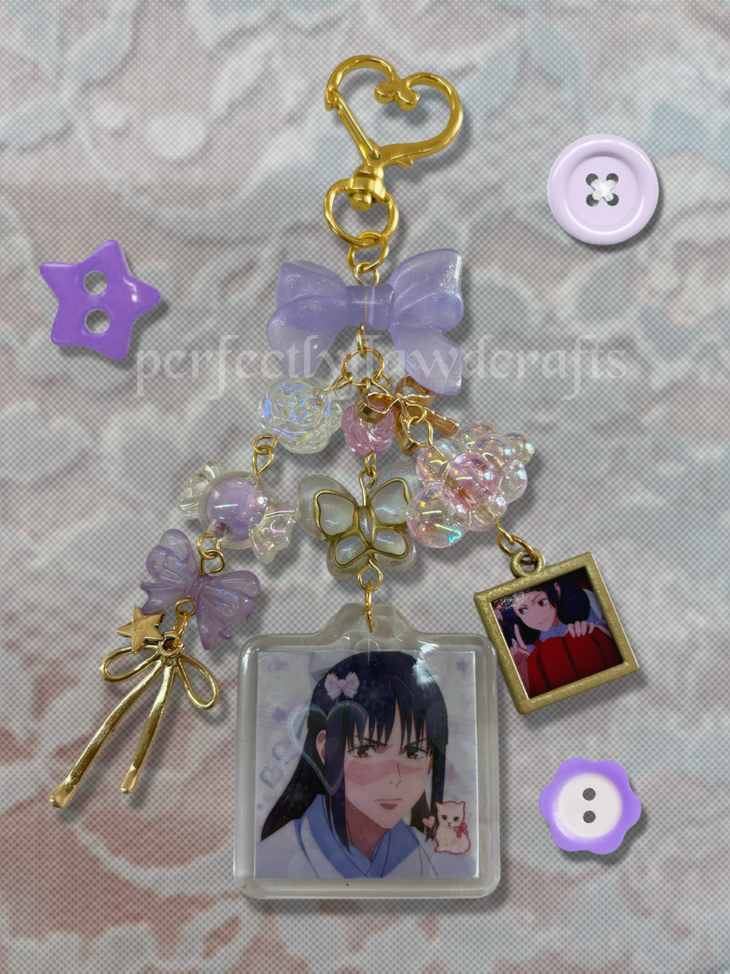 sorcerer anime keychains