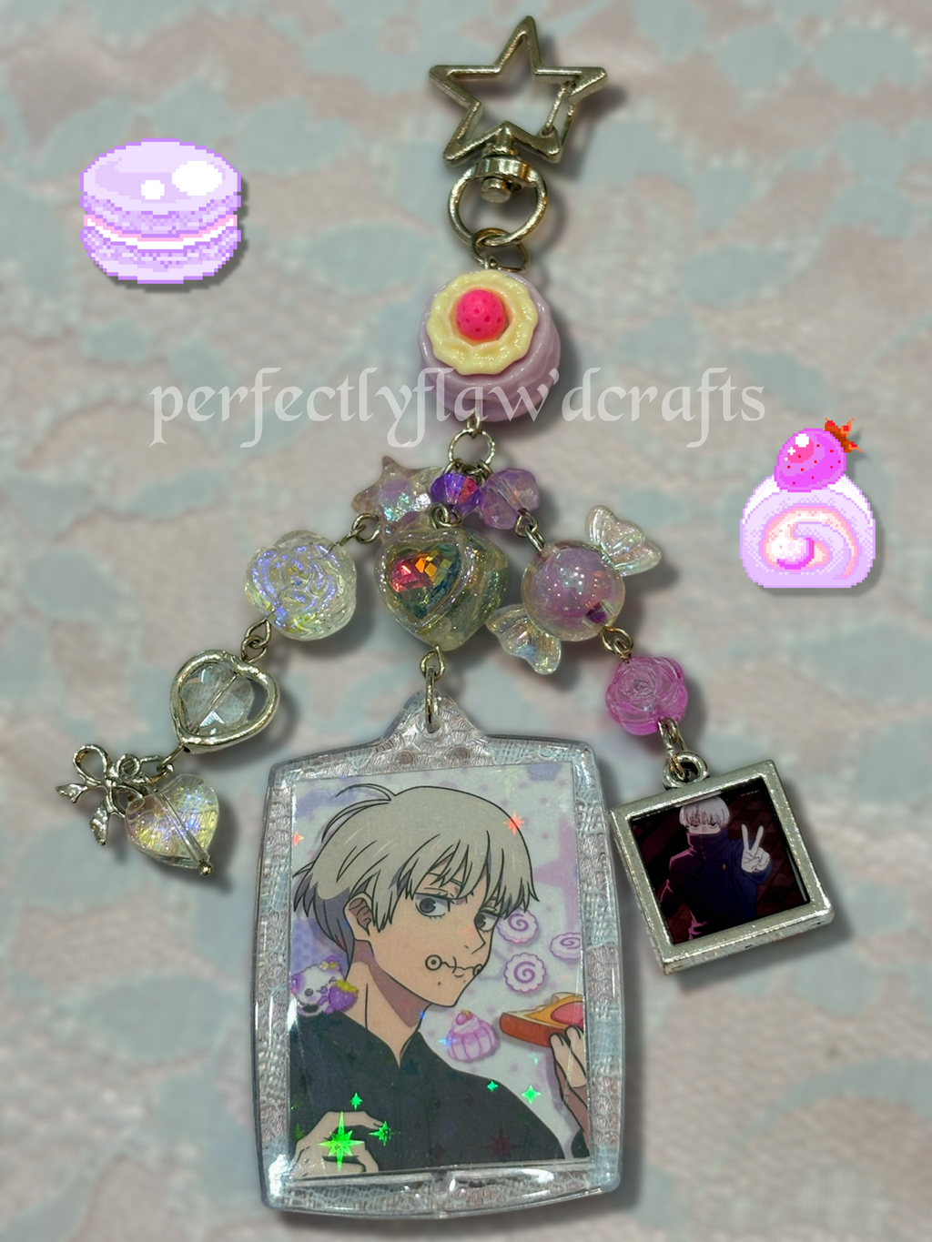 student sorcerer anime keychains