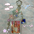 female singer keychains