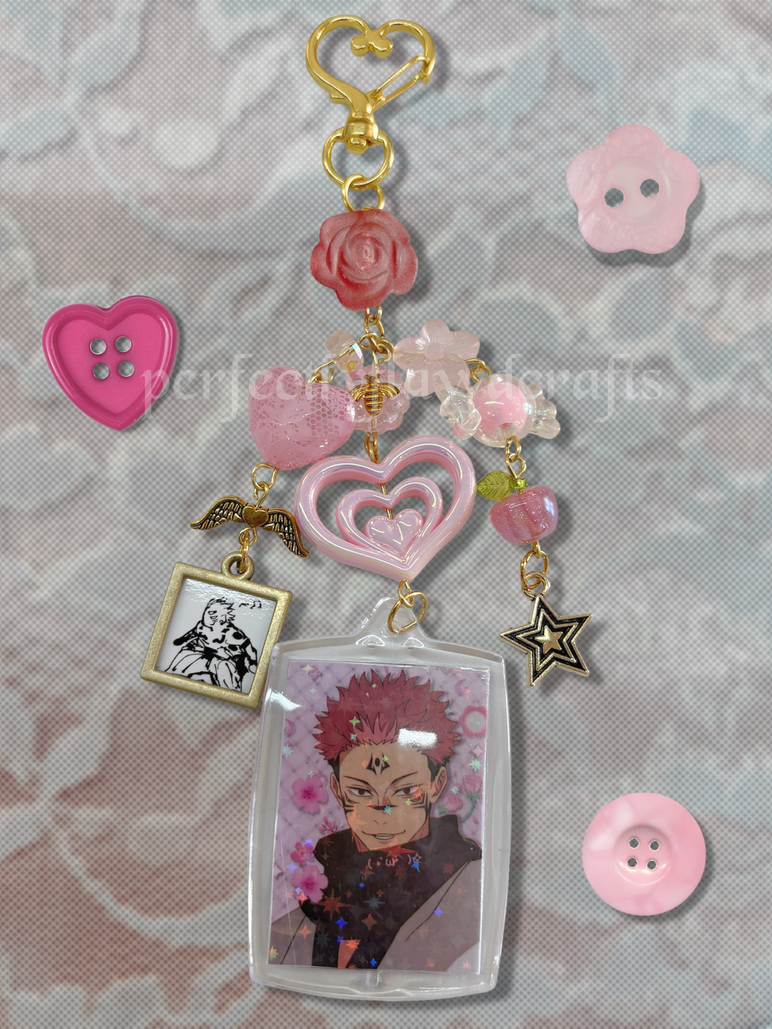 sorcerer anime keychains