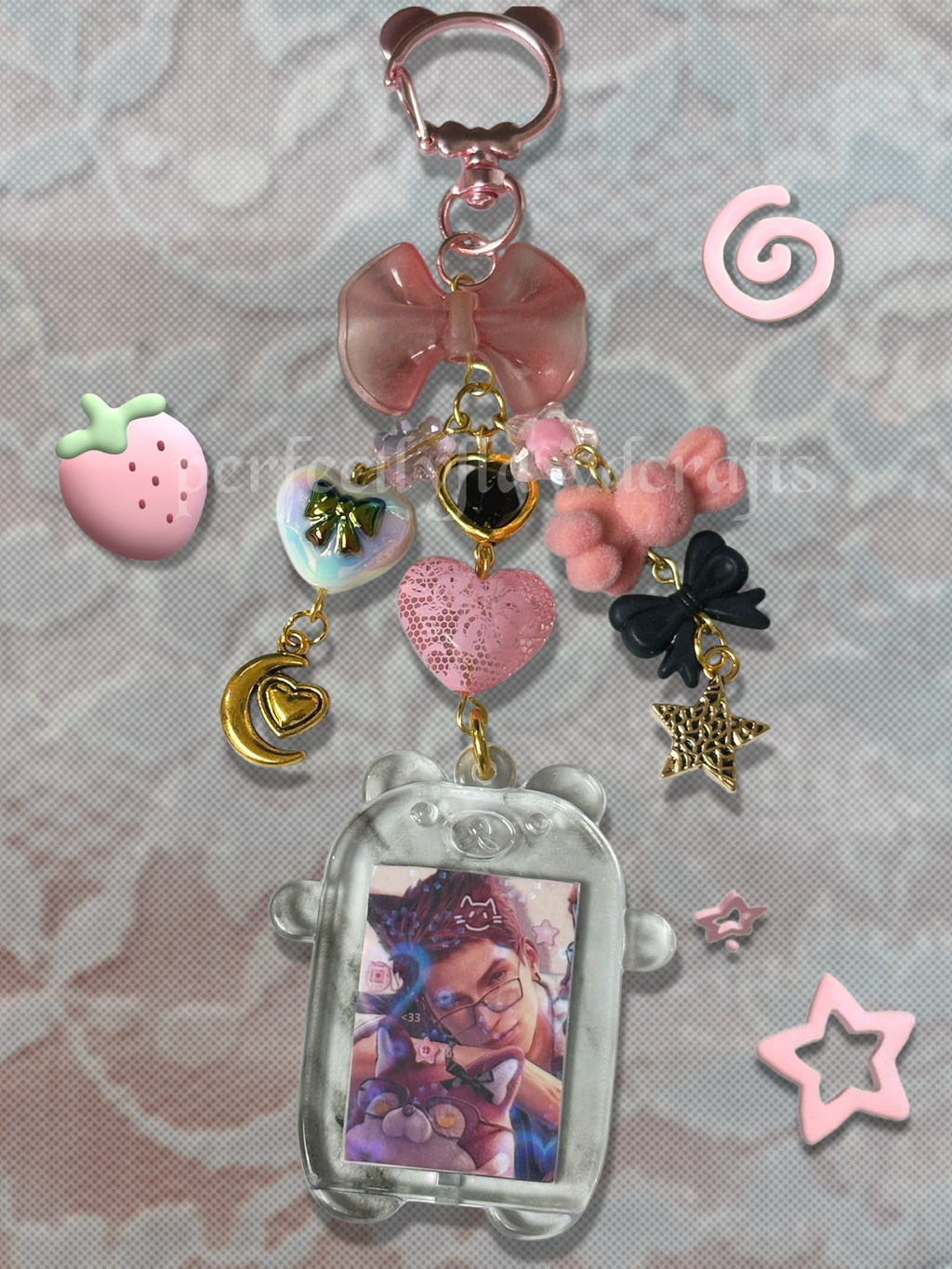 justice for v keychain