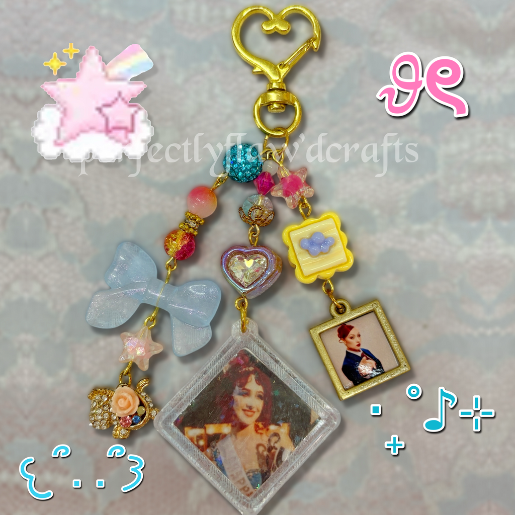 female singer keychains