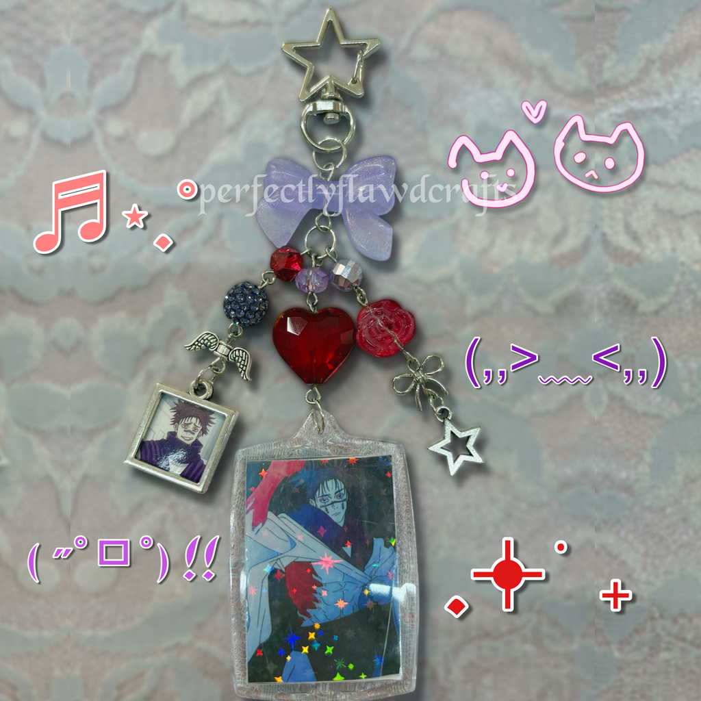 sorcerer anime keychain