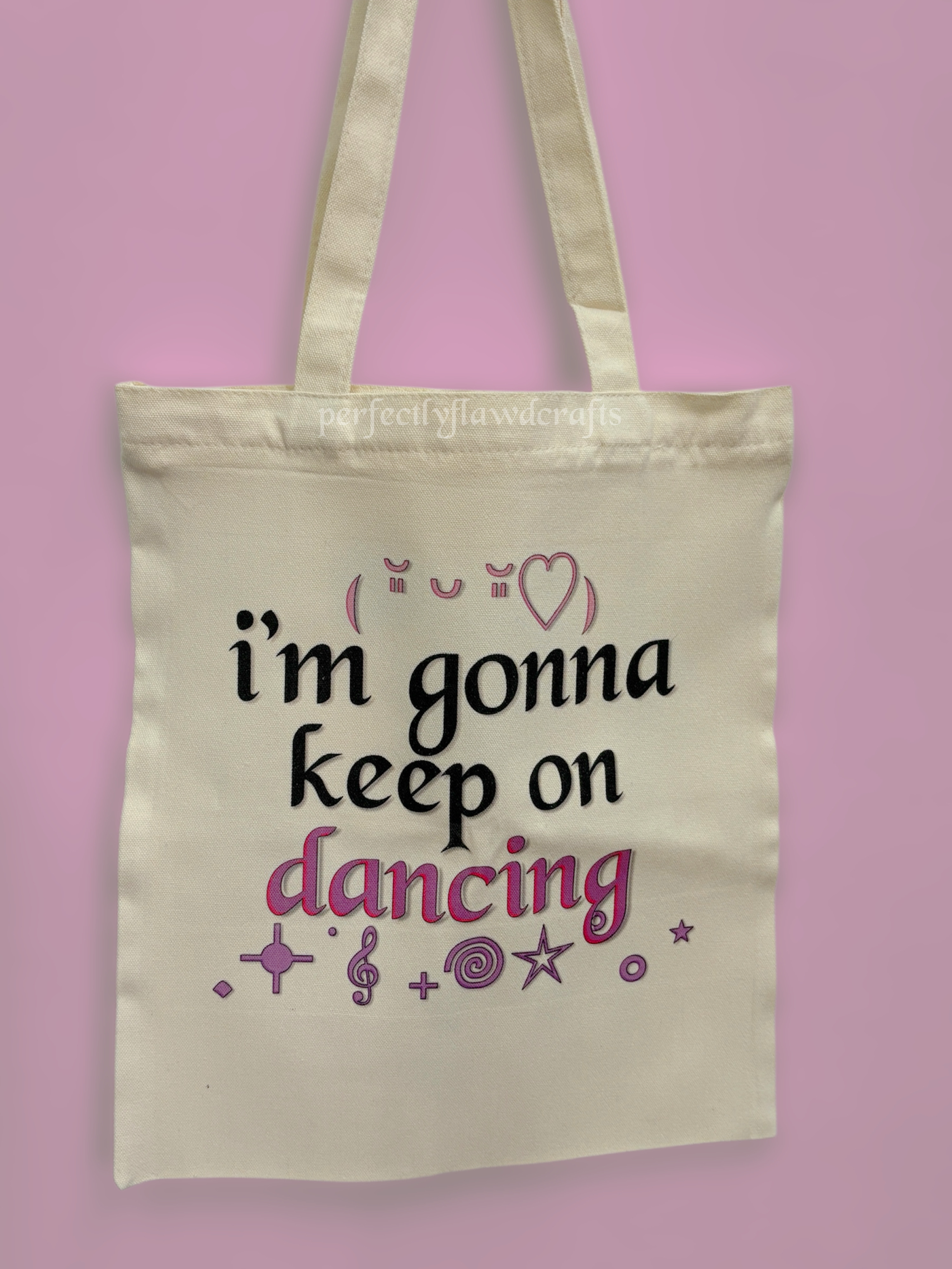 pony club sublimated tote bag