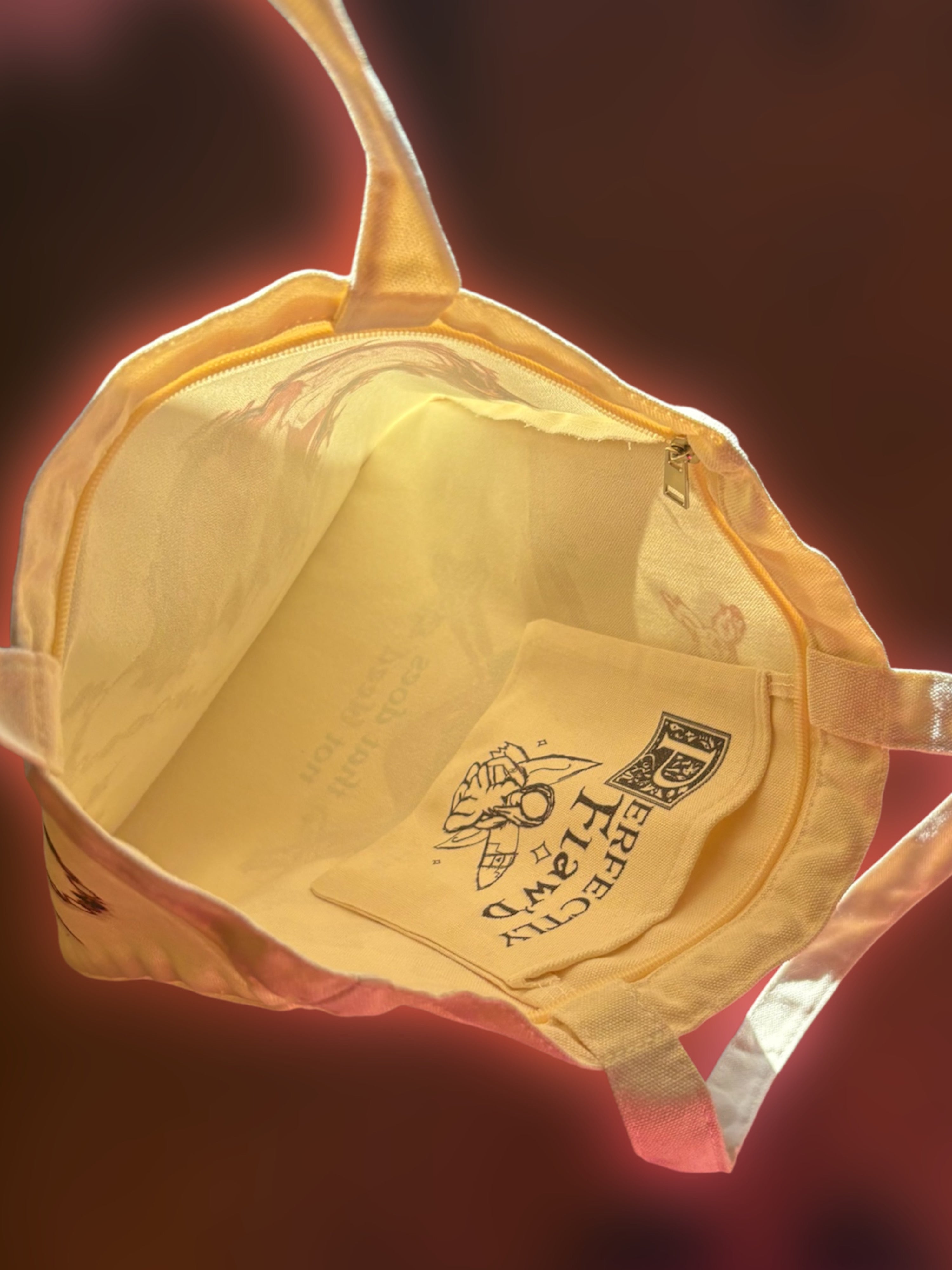 male manipulator sublimated tote bag