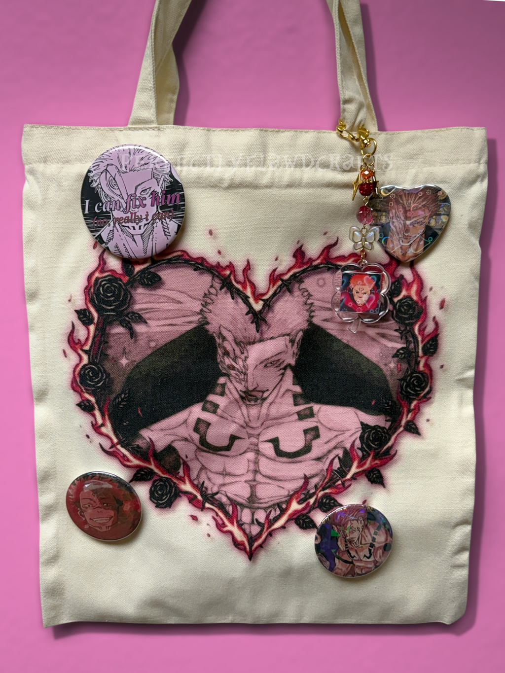 strongest sorcerer in history sublimated tote bag