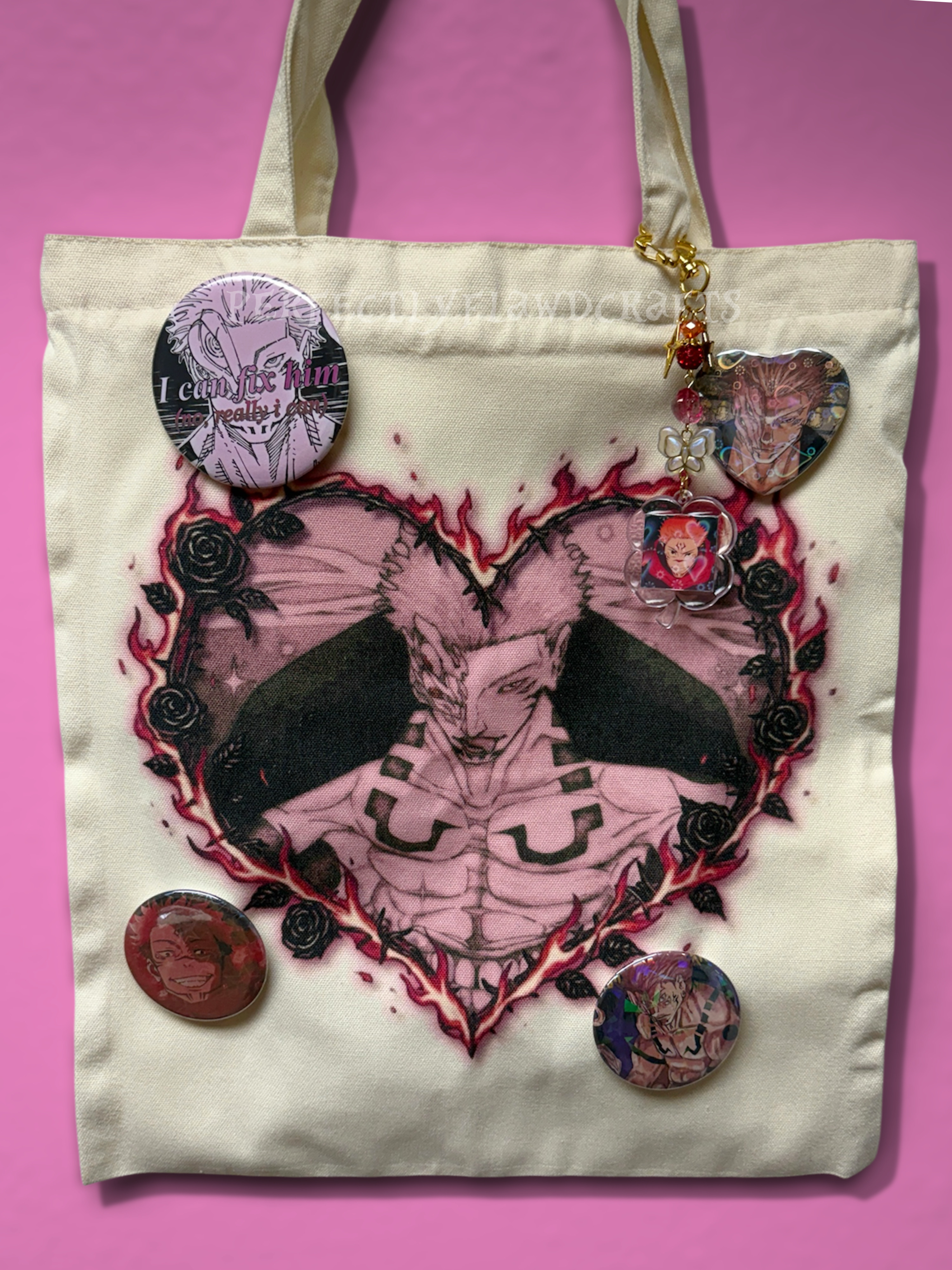 strongest sorcerer in history sublimated tote bag