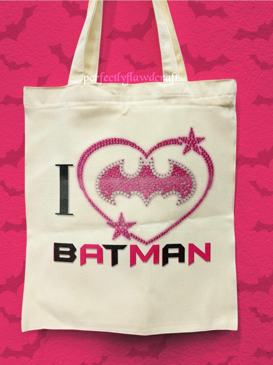 ballerina fairy hero sublimated tote bag