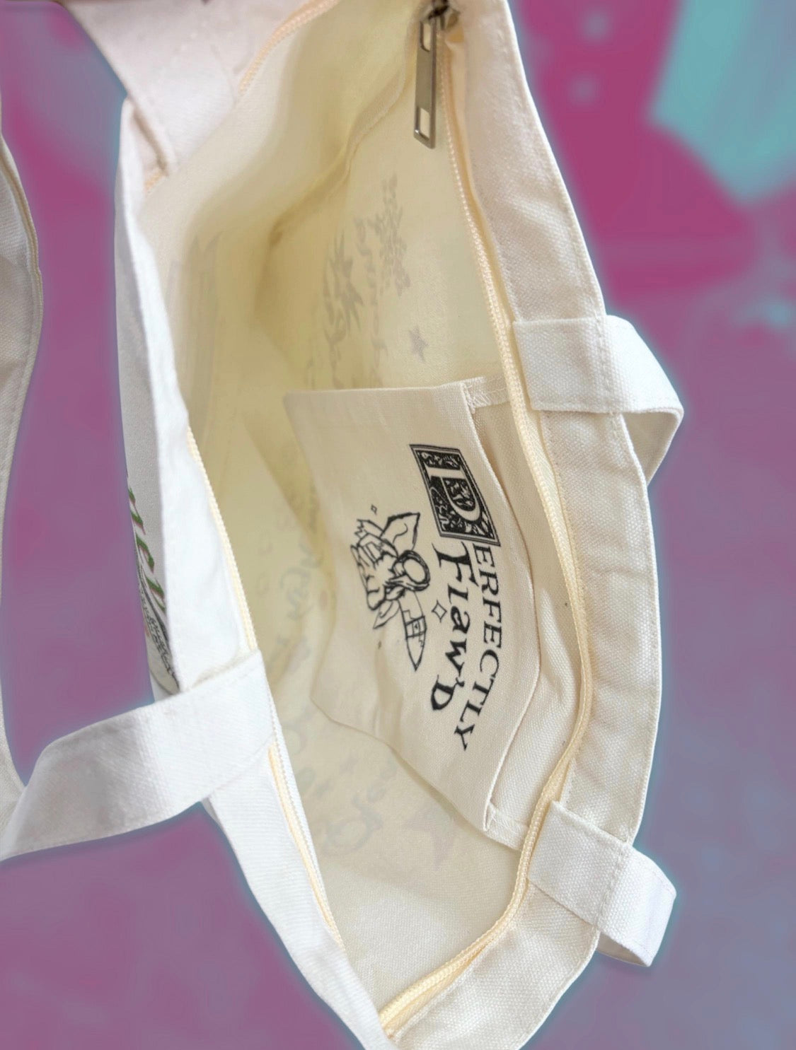 money is everything sublimated tote bag