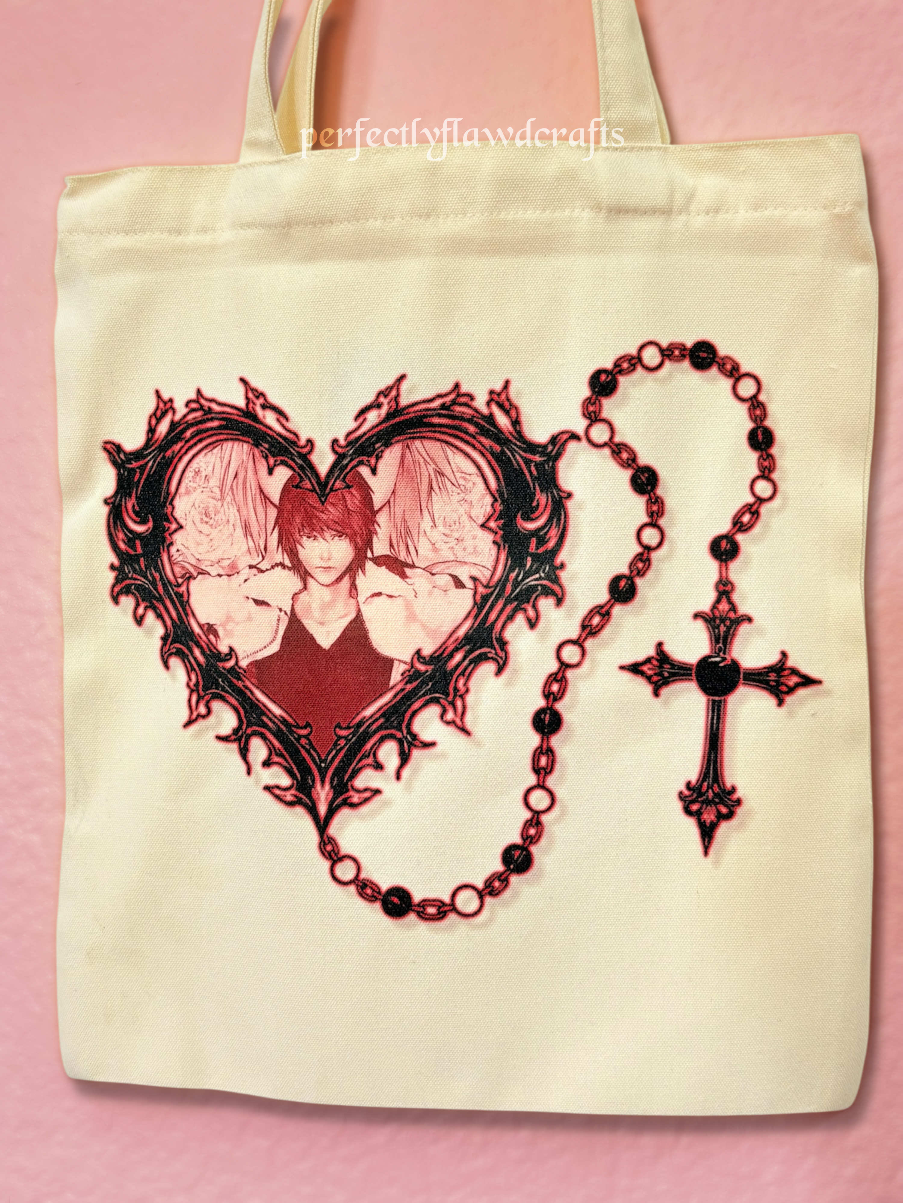 male manipulator sublimated tote bag