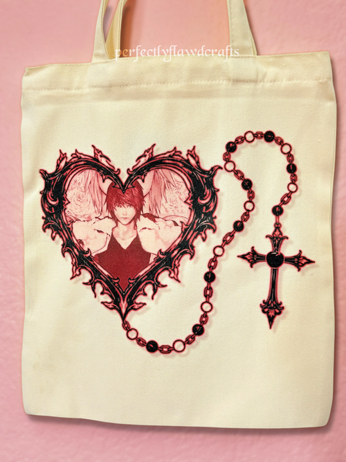 male manipulator sublimated tote bag