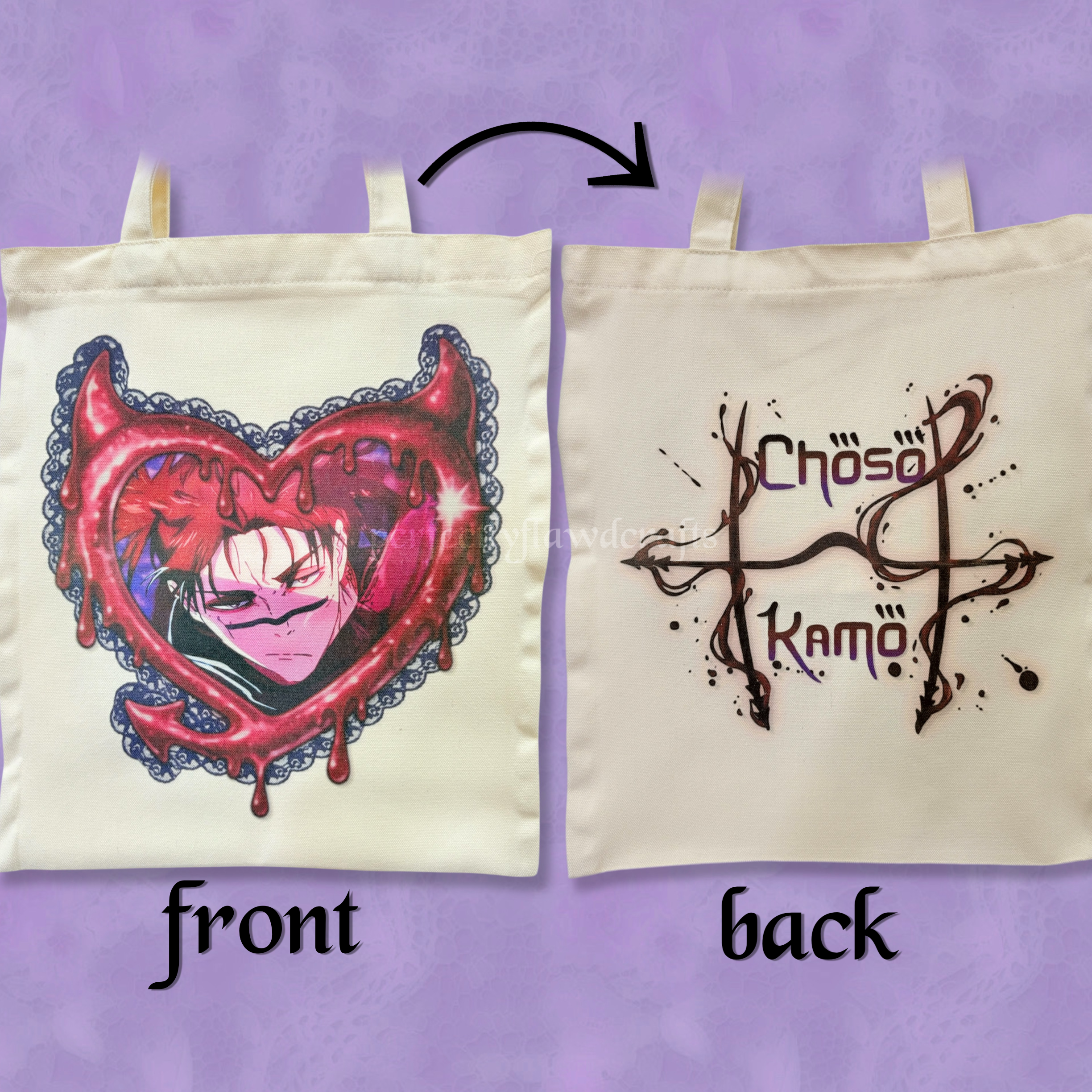 blood manipulation sublimated tote bag